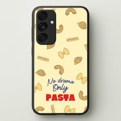 No Drama, Only Pasta  - Food Patterns Phone Case for Galaxy A15