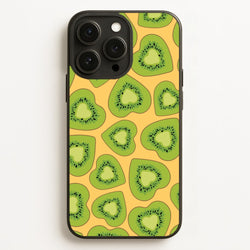 Kiwi Hearts Pattern  - Food Patterns Phone Case for iPhone 16 Pro Max