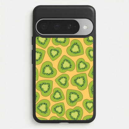 Kiwi Hearts Pattern Phone Case for Google Pixel 10 Pro XL