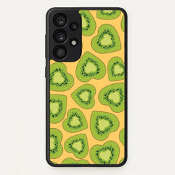 Kiwi Hearts Pattern  - Food Patterns Phone Case for Galaxy A33