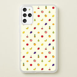 Miniature Fruits Pattern  - Food Patterns Phone Case for Galaxy S20 Plus