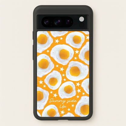 Sunny Side Up Egg Pattern  - Food Patterns Phone Case for Google Pixel 8 Pro