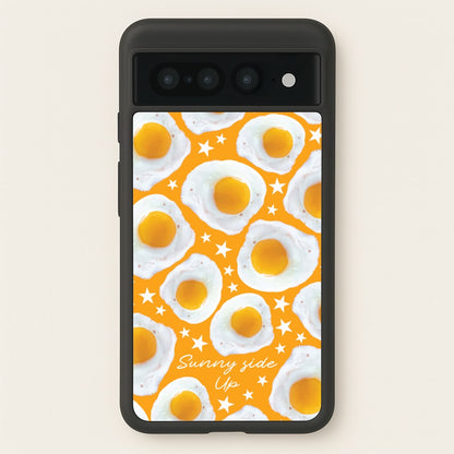 Sunny Side Up Egg Pattern  - Food Patterns Phone Case for Google Pixel 7 Pro