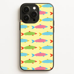 Colourful Cartoon Fish Pattern  - Food Patterns Phone Case for iPhone 16 Pro Max