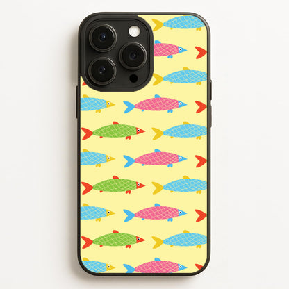 Colourful Cartoon Fish Pattern  - Food Patterns Phone Case for iPhone 16 Pro Max