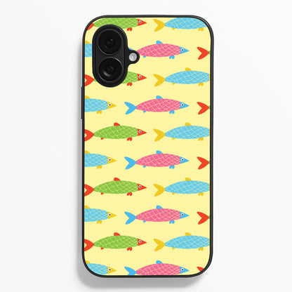 Colourful Cartoon Fish Pattern Phone Case