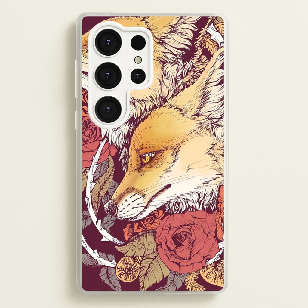 Red Fox Bloom  -  Phone Case for Galaxy S25 Ultra