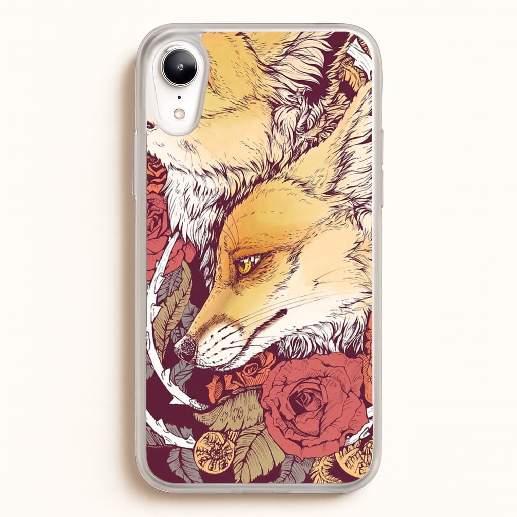 Red Fox Bloom  -  Phone Case for iPhone XR