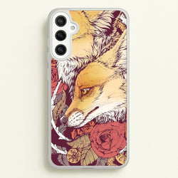 Red Fox Bloom  -  Phone Case for Galaxy A34