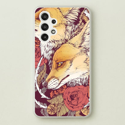 Red Fox Bloom  -  Phone Case for Galaxy A13