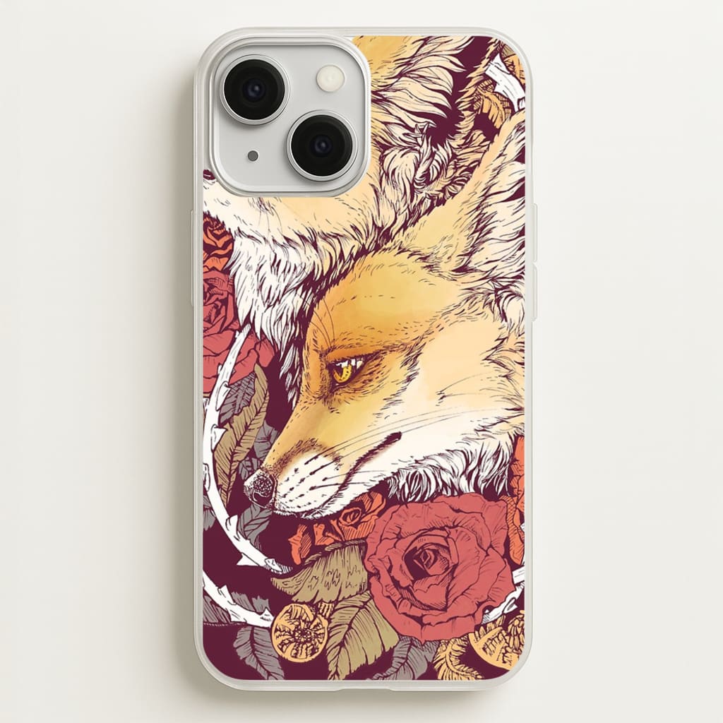 Red Fox Bloom  -  Phone Case for iPhone 13 Mini