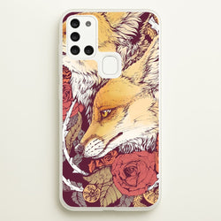 Red Fox Bloom  -  Phone Case for Galaxy A21s
