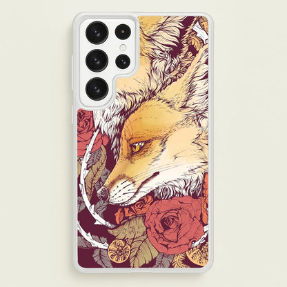 Red Fox Bloom  -  Phone Case for Galaxy S23 Ultra