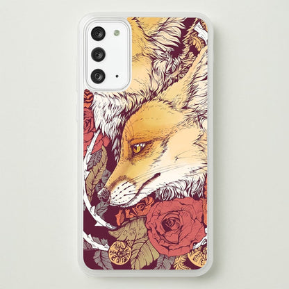 Red Fox Bloom  -  Phone Case for Galaxy Note 20