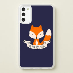Oh For Fox Sake  -  Phone Case for Galaxy S20FE