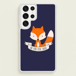 Oh For Fox Sake  -  Phone Case for Galaxy S22 Ultra