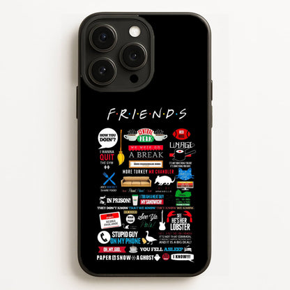 All The Quotes  - Friends Phone Case for iPhone 16 Pro Max