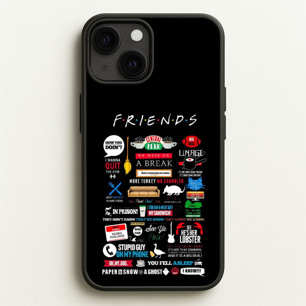 All The Quotes  - Friends Phone Case for iPhone 13 Mini
