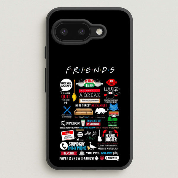 All The Quotes  - Friends Phone Case for Google Pixel 9a