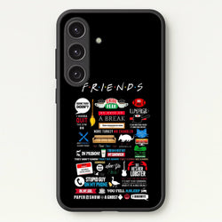 All The Quotes  - Friends Phone Case for Galaxy S24