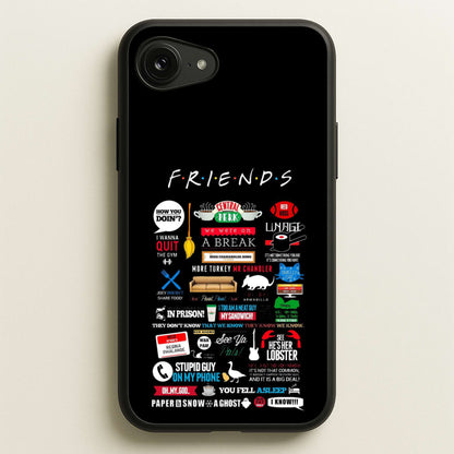 All The Quotes  - Friends Phone Case for iPhone 16e