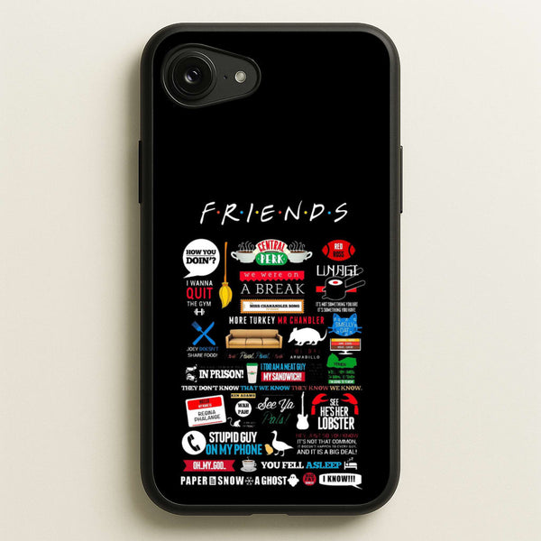 All The Quotes  - Friends Phone Case for iPhone 16e