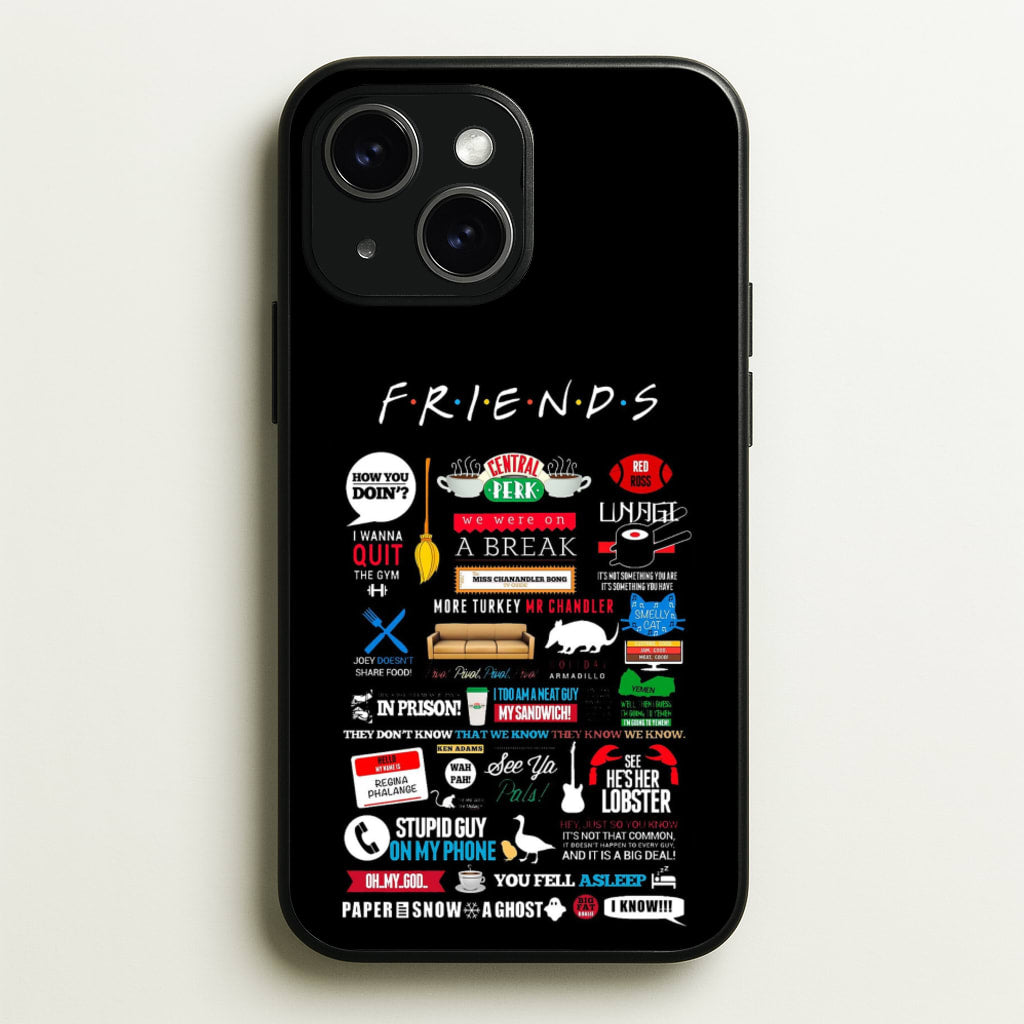 All The Quotes  - Friends Phone Case for iPhone 14 Plus