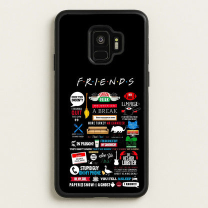 All The Quotes  - Friends Phone Case for Galaxy S9