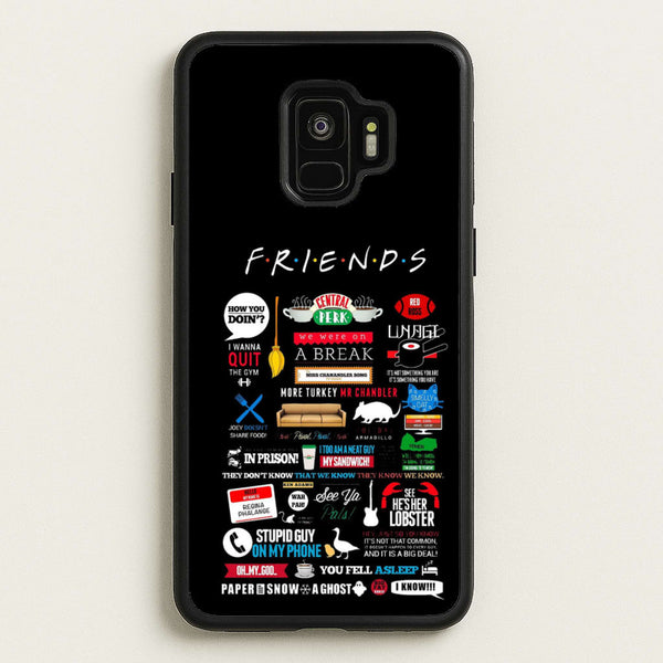 All The Quotes  - Friends Phone Case for Galaxy S9