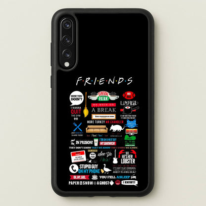 All The Quotes  - Friends Phone Case for Huawei P20 Pro