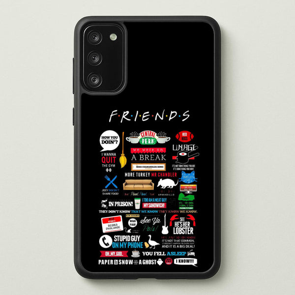 All The Quotes  - Friends Phone Case for Galaxy A41