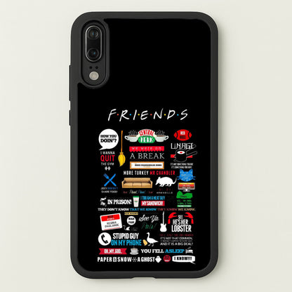 All The Quotes  - Friends Phone Case for Huawei P20
