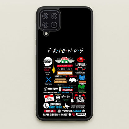 All The Quotes  - Friends Phone Case for Galaxy A12
