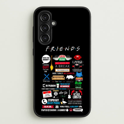 All The Quotes  - Friends Phone Case for Galaxy A16