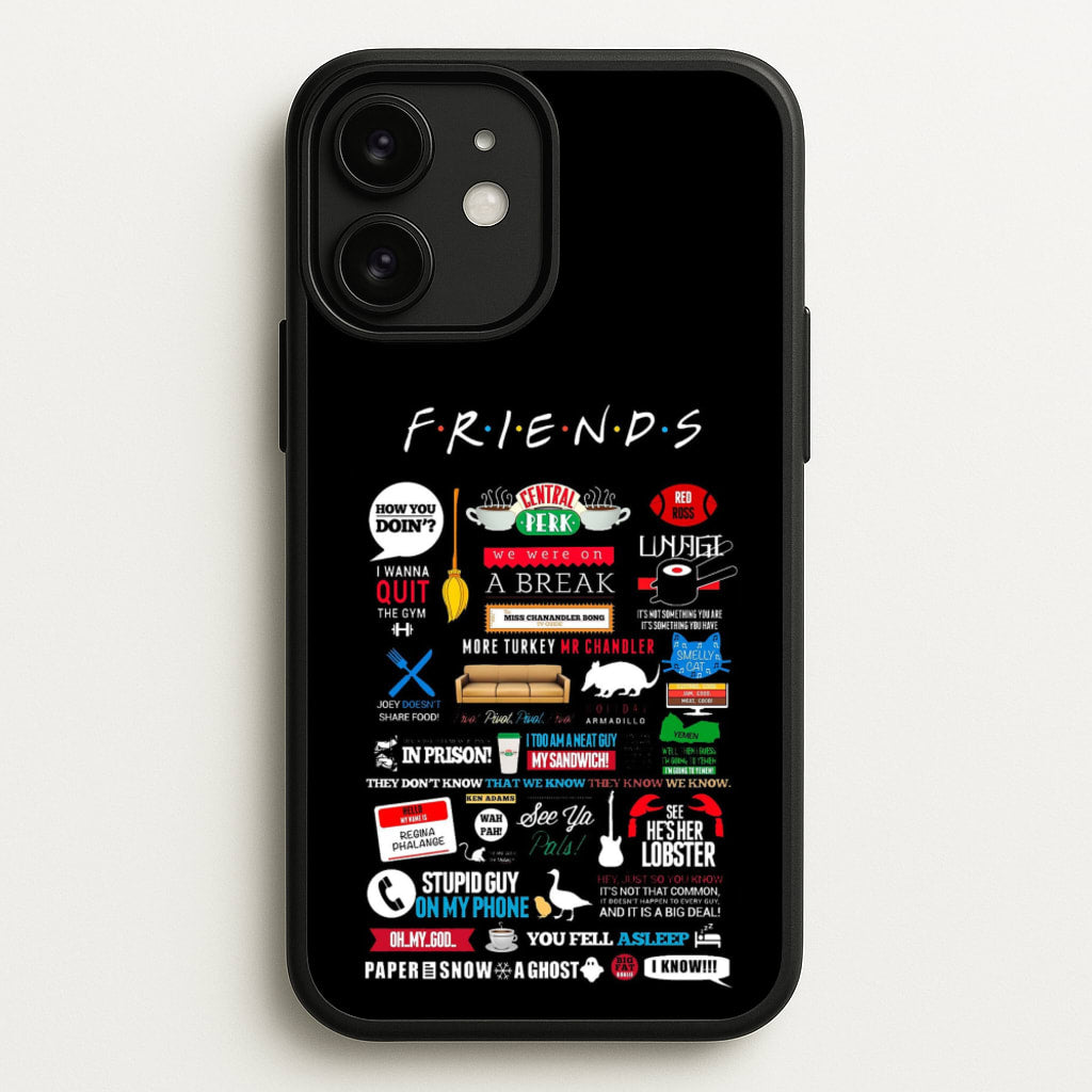 All The Quotes  - Friends Phone Case for iPhone 11