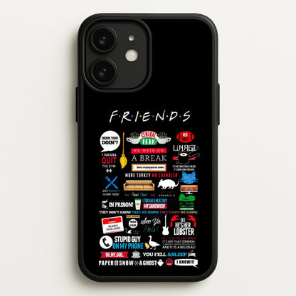 All The Quotes  - Friends Phone Case for iPhone 11