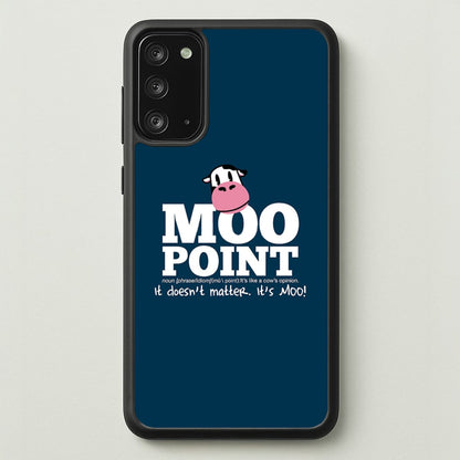 A Moo Point  - Friends Phone Case for Galaxy Note 20