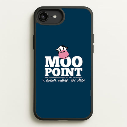 A Moo Point  - Friends Phone Case for iPhone 6 Plus / 7 Plus / 8 Plus