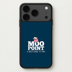 A Moo Point Phone Case for iPhone 17 Pro