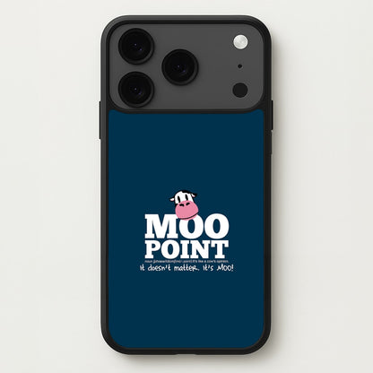 A Moo Point Phone Case for iPhone 17 Pro