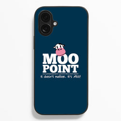 A Moo Point Phone Case