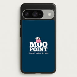 A Moo Point Phone Case for Google Pixel 10 / 10 Pro