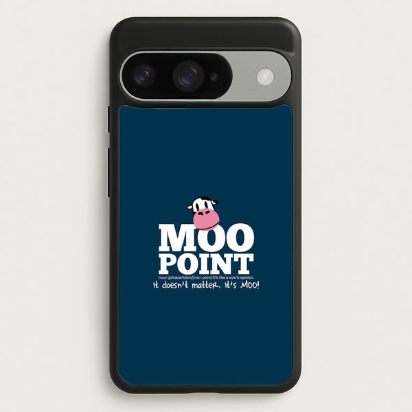 A Moo Point Phone Case for Google Pixel 10 / 10 Pro