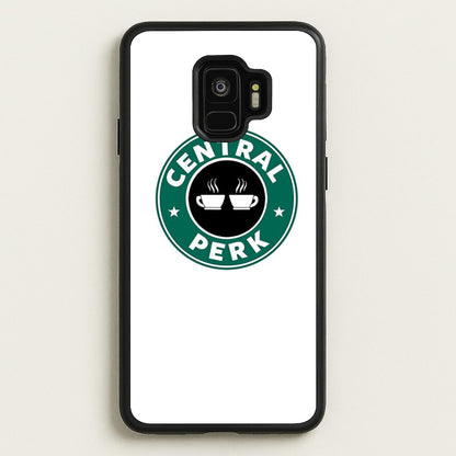 Central Perk - Coffee Logo  - Coffee Phone Case for Galaxy S9