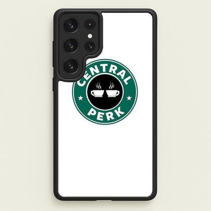 Central Perk - Coffee Logo  - Coffee Phone Case for Galaxy S22 Ultra