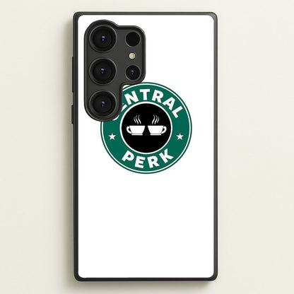 Central Perk - Coffee Logo  - Coffee Phone Case for Galaxy S25 Ultra