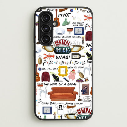 Friends Collage  - Friends Phone Case for Galaxy A16