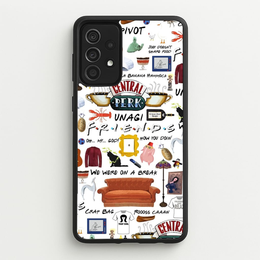 Friends Collage  - Friends Phone Case for Galaxy A52 / A52s