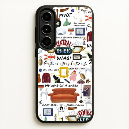 Friends Collage  - Friends Phone Case for Galaxy A56