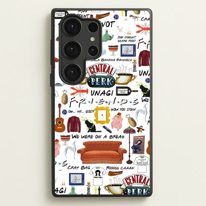 Friends Collage  - Friends Phone Case for Galaxy S25 Ultra